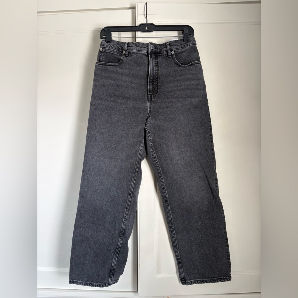 Everlane “The Way High Jean” Organic Cotton Black Wash Jeans - Picture 2 of 4